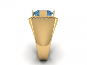 Gents ring 001 Model Cetak 3D