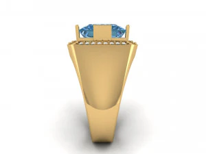 Gents ring 001 3D Print Model