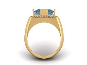 Gents ring 001 Model Cetak 3D