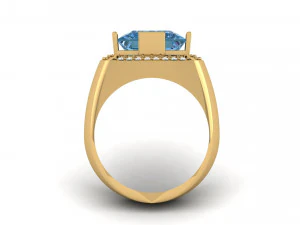Gents ring 001 3D Print Model