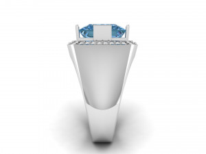 Gents ring 001 Model Cetak 3D