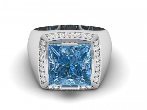 Gents ring 001 Model Cetak 3D