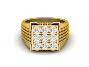 gents ring 002 3D 打印模型