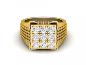 신사 반지 002 3D 프린트 모델