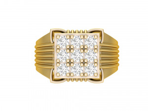 gents ring 002 3D 打印模型