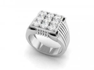 신사 반지 002 3D 프린트 모델