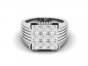 신사 반지 002 3D 프린트 모델