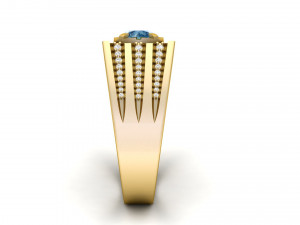 gents ring 003 3D 打印模型