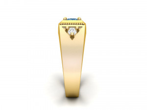 gents ring 004 Modelo de Impressão 3D