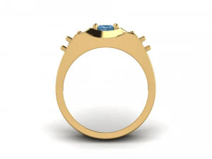 gents ring 004 3D Print Model
