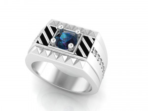 gents ring 005 3D प्रिंट मॉडल