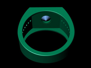 gents ring 005 3D प्रिंट मॉडल