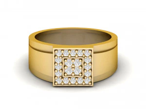 gents ring 007 3D Print Model