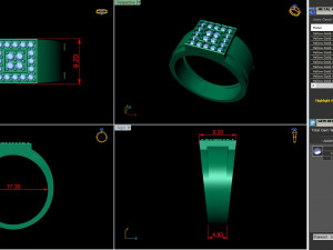 gents ring 007 3D Принт Модель