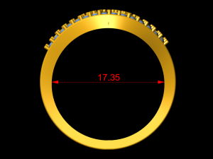 heart infinity love ring 3Dプリントモデル
