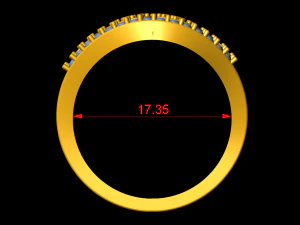 heart infinity love ring 3D Print Model