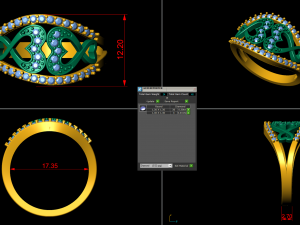 heart infinity love ring 3Dプリントモデル