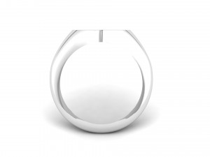 heart enamel ring 3D Print Model
