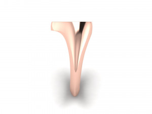 heart enamel ring 3D Print Model
