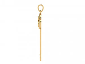 Diamond key pendant 3D Print Model