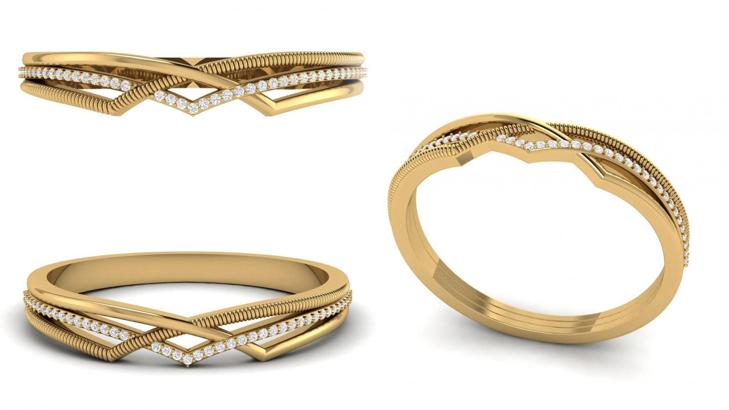 lady bracelet 001 3D Print Model .c4d .max .obj .3ds .fbx .stl .blend 