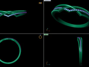 lady bracelet 001 3D Print Model