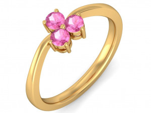 light weight ladies ring 001 3D-printmodel