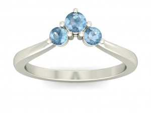 light weight ladies ring 003 Modello di stampa 3D