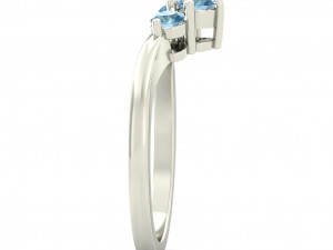 light weight ladies ring 003 Modello di stampa 3D