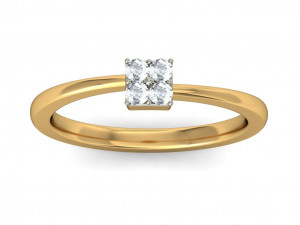light weight ladies ring 004 Model Cetak 3D