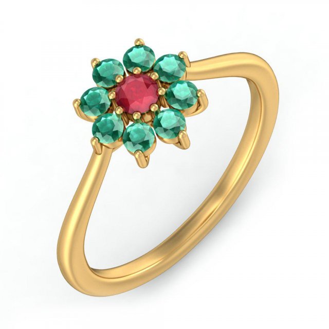 light weight ladies ring 005 3D 프린트 모델 .c4d .max .obj .3ds .fbx .stl .blend 