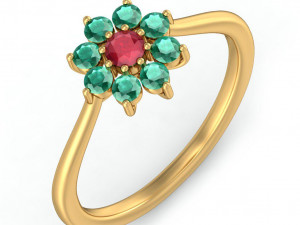 light weight ladies ring 005 3D 프린트 모델