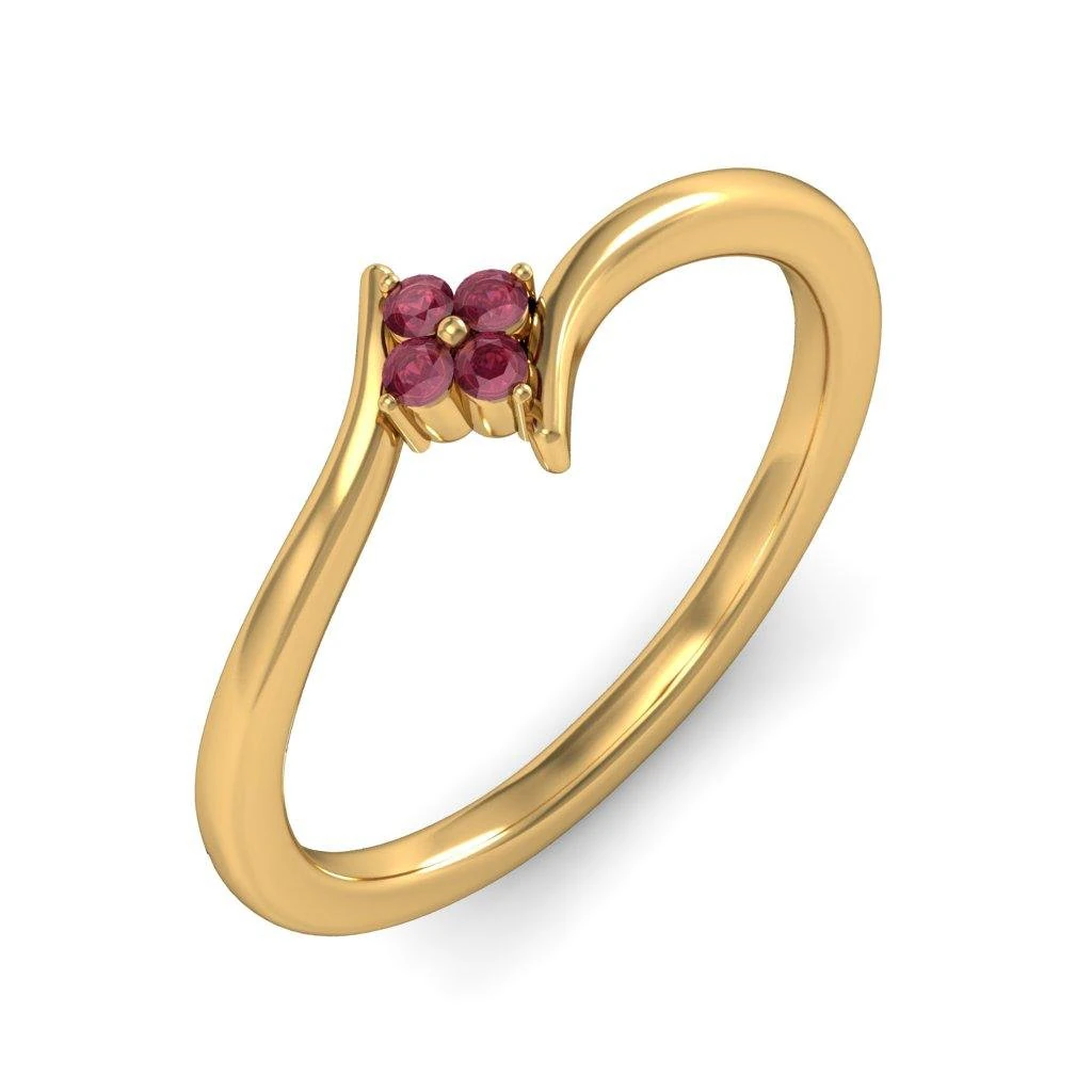 light weight ladies ring 006 3D Print Model .c4d .max .obj .3ds .fbx .stl .blend 