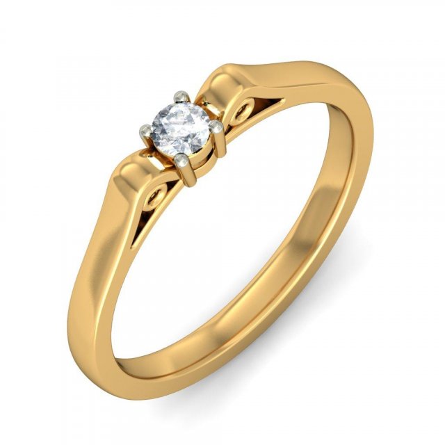 light weight ladies ring 007 3Dプリントモデル .c4d .max .obj .3ds .fbx .stl .blend