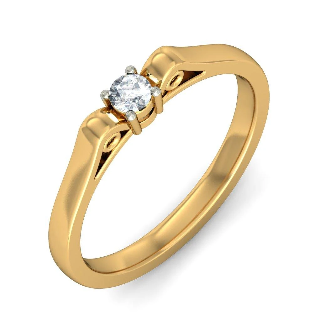 light weight ladies ring 007 3D Print Model .c4d .max .obj .3ds .fbx .stl .blend 