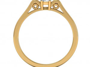 light weight ladies ring 007 3D Print Model