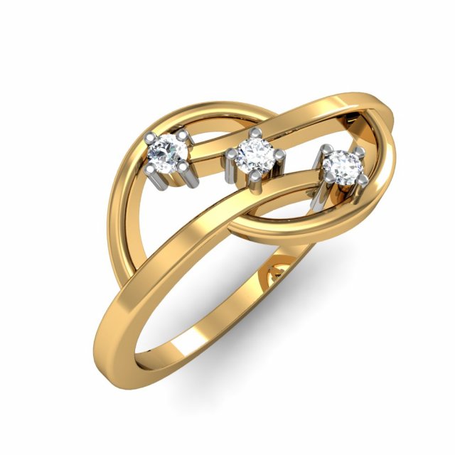 light weight ladies ring 008 Model do druku 3D .c4d .max .obj .3ds .fbx .stl .blend