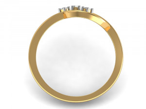 light weight ladies ring 008 Model do druku 3D