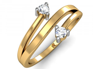 light weight ladies ring 011 Modello di stampa 3D