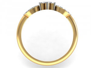 light weight ladies ring 012 3D 프린트 모델