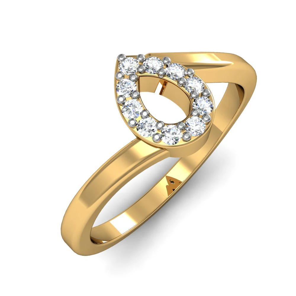 light weight ladies ring 013 3D Print Model .c4d .max .obj .3ds .fbx .stl .blend 