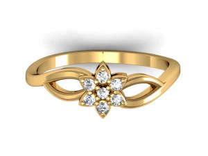 light weight ladies ring 014 3D Print Model
