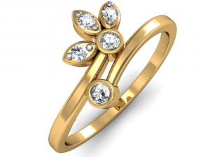 light weight ladies ring 015 3D 프린트 모델