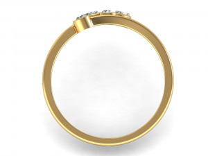 light weight ladies ring 015 Modello di stampa 3D