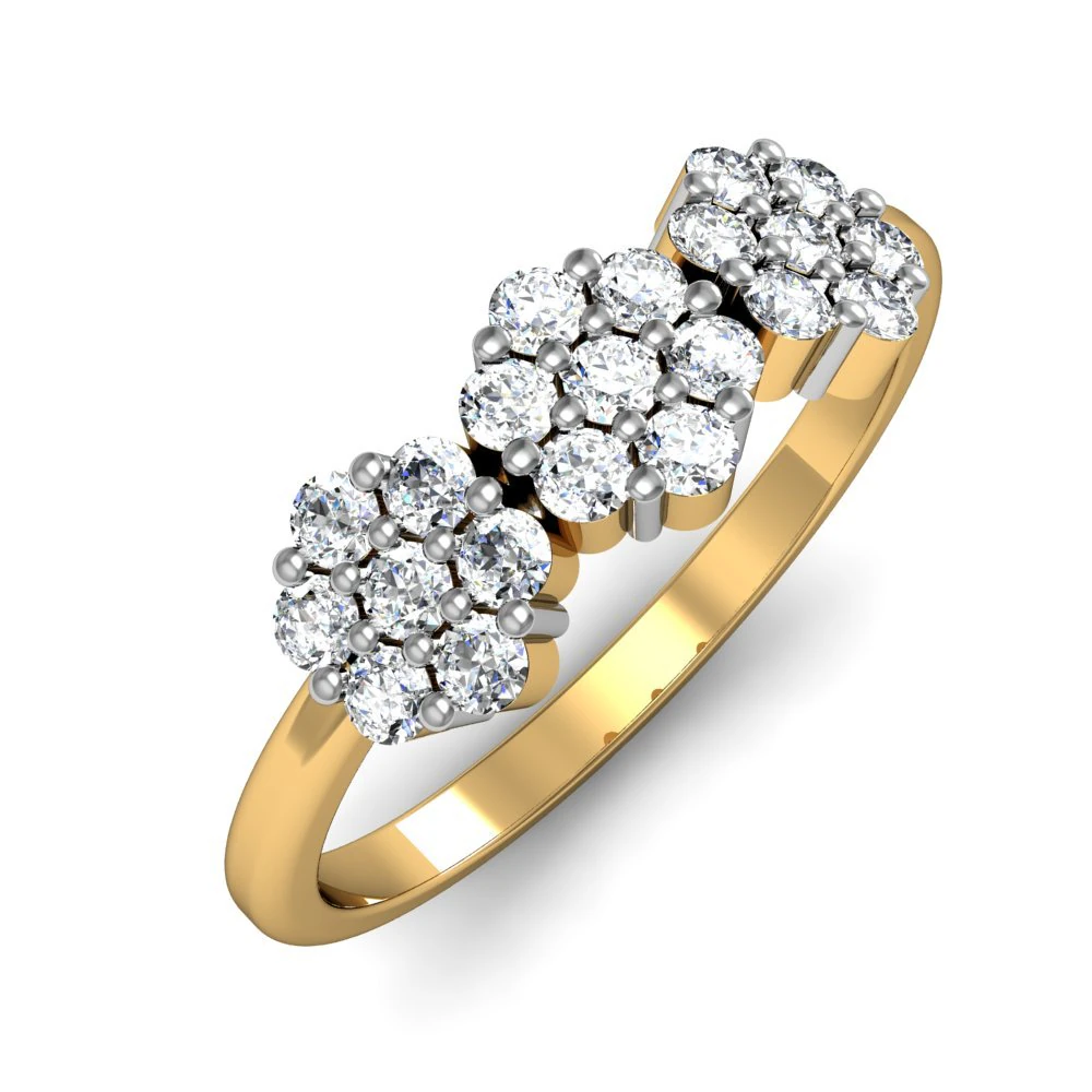 light weight ladies ring 016 3D Print Model .c4d .max .obj .3ds .fbx .stl .blend