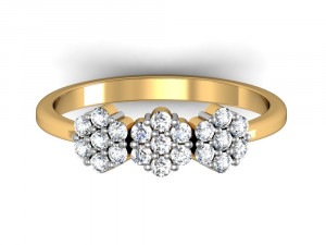 light weight ladies ring 016 Modelo de impresión 3D