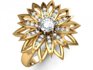 light weight ladies ring 020 3D Print Model