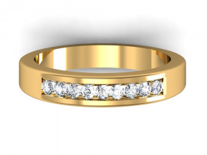 light weight ladies ring 021 3D-printmodel