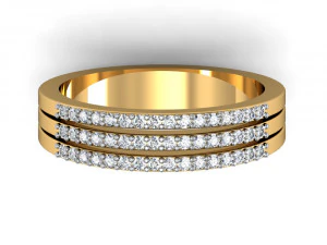 light weight ladies ring 022 3D Print Model