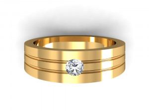 light weight ladies ring 023 3D Принт Модель